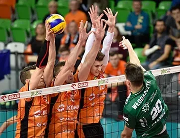 Blok Volleybal Nederlands team