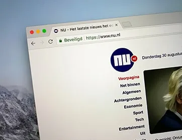 Nu.nl nieuwssite